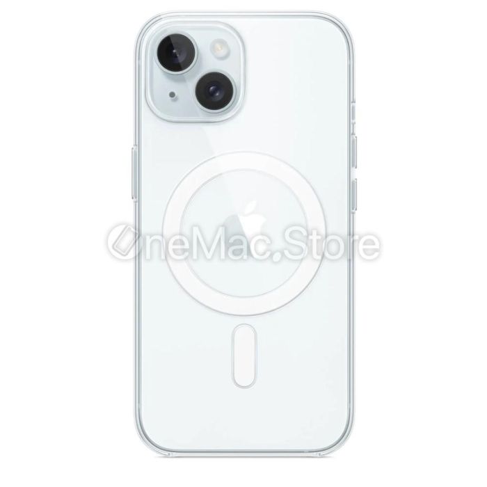Прозорий чохол Apple Clear Case з MagSafe для iPhone 15