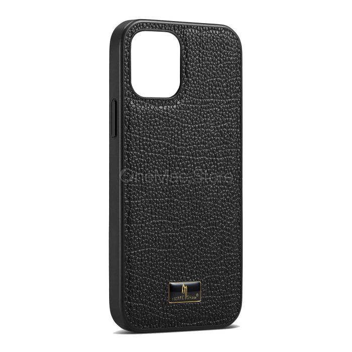 Чохол шкіряний FS Lychee для iPhone 11 Pro (Чорний)