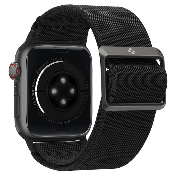 Нейлоновий ремінець Spigen для Apple Watch 49 mm Ultra Band Lite Fit (чорний/black)