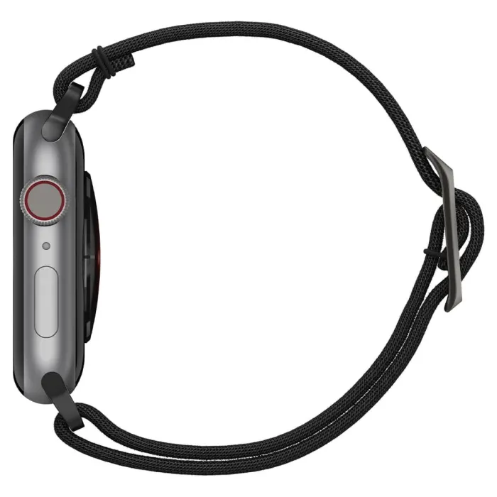 Нейлоновий ремінець Spigen для Apple Watch 45 mm Band Lite Fit (чорний/black)
