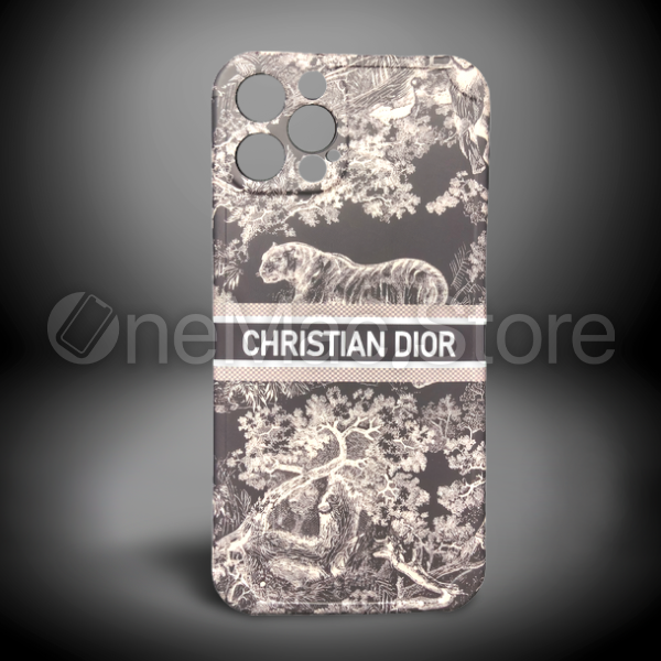 Чохол Christian Dior для iPhone 12 Pro Max (чорний/black)
