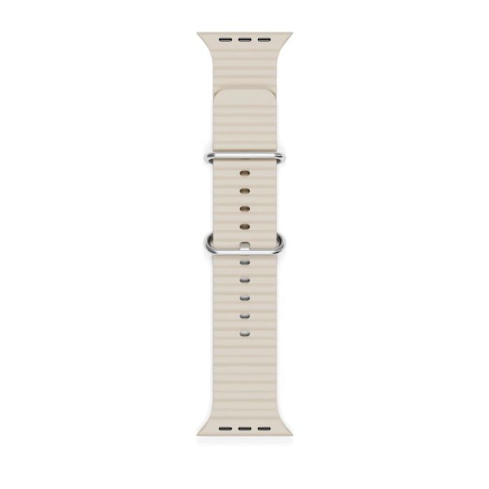 Ремінець Apple Ocean Band для Apple Watch 38/40/41mm (бежевий/beige)