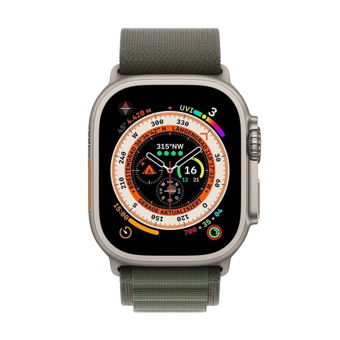 Ремінець Apple Alpine Loop Band Small для Apple Watch 38/40/41mm (зелений/green)