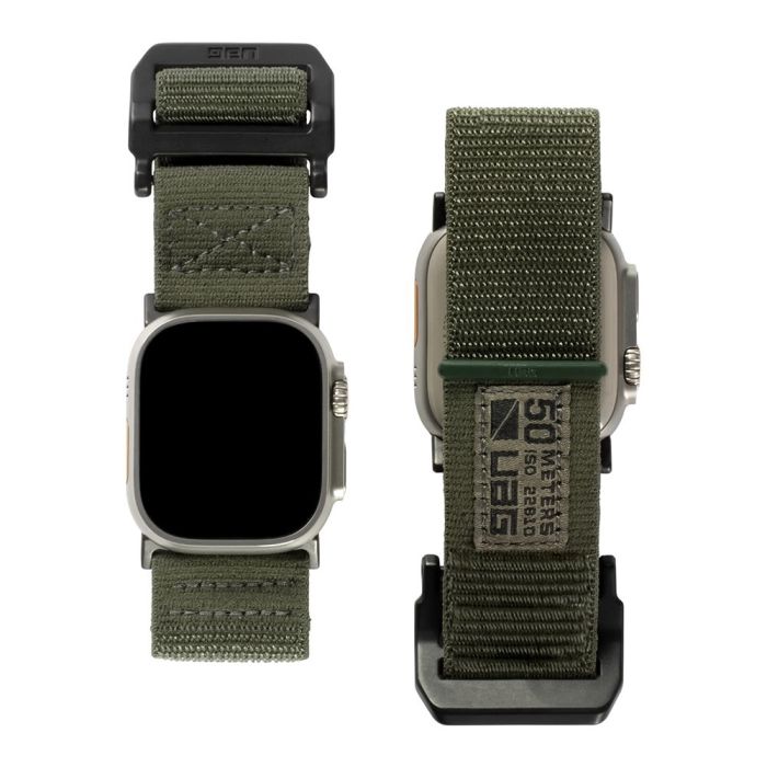 Ремінець UAG Active Watch Strap для Apple Watch SE (Foliage Green/Зелений)