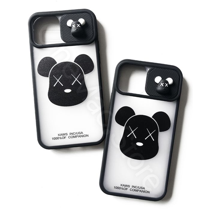 Чохол Kaws для iPhone 12 Pro (Чорний)