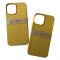 Чохол Organic Case для iPhone 12 mini (Жовтий)