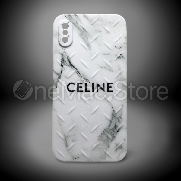 Чохол Celine для iPhone X (Белый/White)