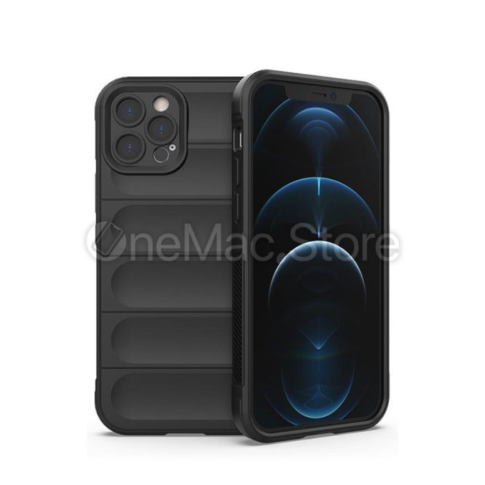 Захистний Soft Touch Чохол для Iphone 13 Pro  (черный/black)