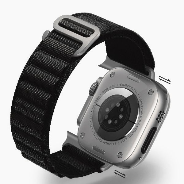 Ремінець Apple Alpine Loop Band Medium для Apple Watch 38/40/41 mm (чорний/black)