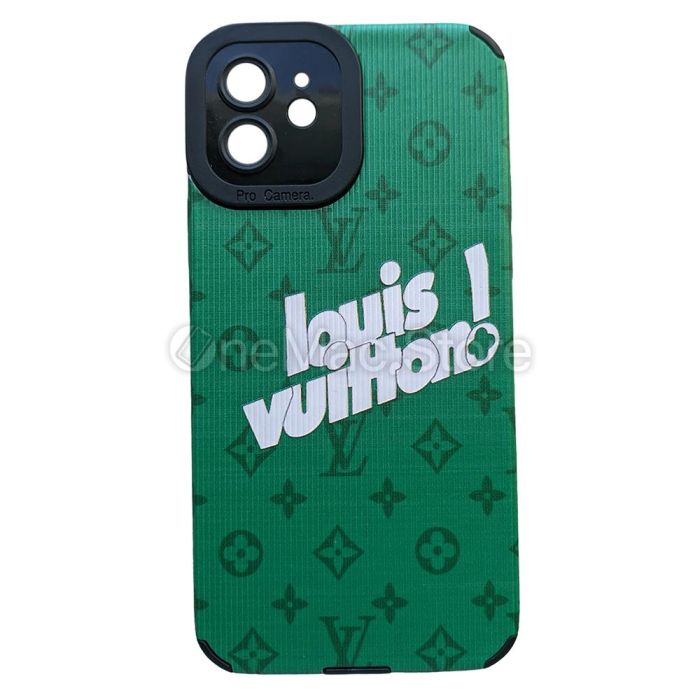 Чохол Louis Vuitton для iPhone 12 mini (Зелений)
