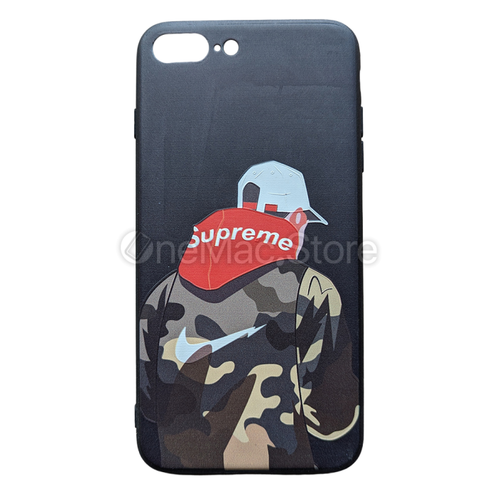 Чохол Supreme Back чорний для iPhone 7 Plus