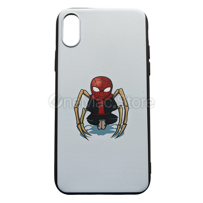 Чохол Spider Man Kid для iPhone XS Max (Білий)