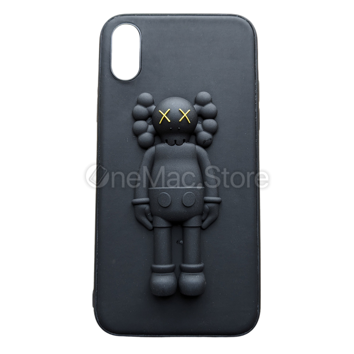 Чохол KAWS 3D чорний для iPhone XS Max