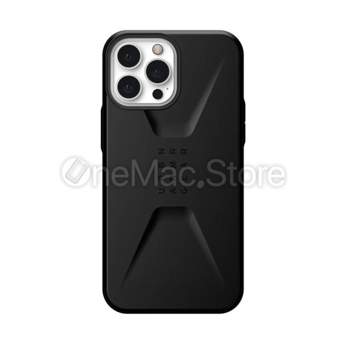 Чохол UAG Civilian для iPhone 13 Pro Max (чорний/black)