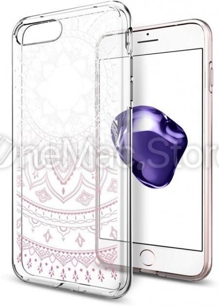Чохол Spigen Liquid Crystal Shine Pink для Apple iPhone 8 Plus (043CS20960)