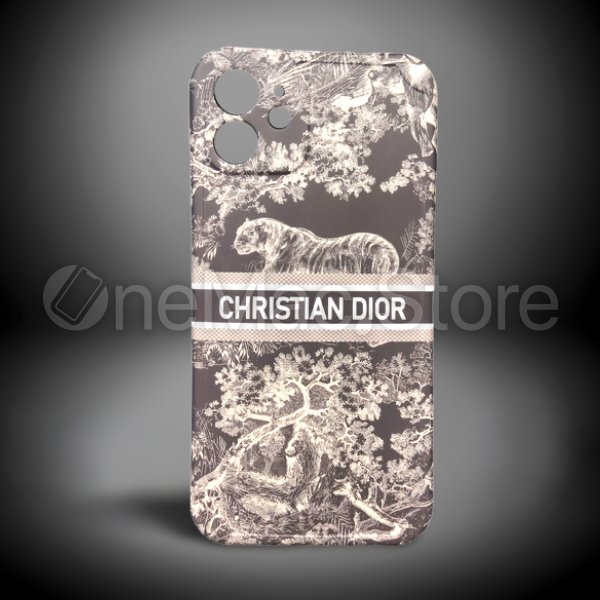 Чохол Christian Dior для iPhone 12 (чорний/black)