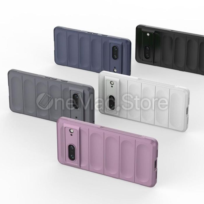 Захистний Soft Touch Чохол для Google Pixel 7/7 Pro (Black/Чорний)
