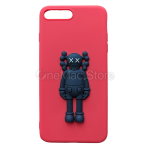 Чохол KAWS 3D червоний для iPhone 8 Plus
