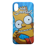 Чохол The Simpsons (Bart) для iPhone X/XS (Синій)